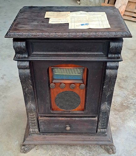 Mobile legno radio - mobile,