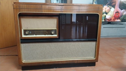 Mobile radio giradischi - radio,