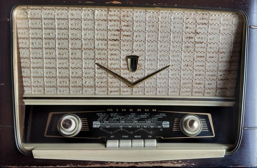 Radio con giradischi minerva - giradischi,